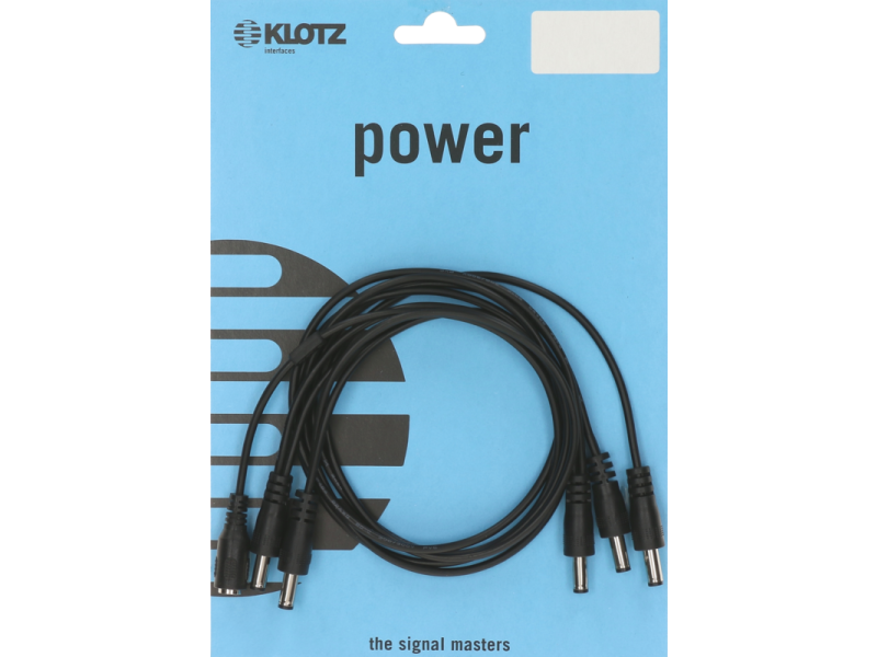 Klotz DC9V Dc 9V Extension Daisy Chain 1 in 5 out - 2.5m