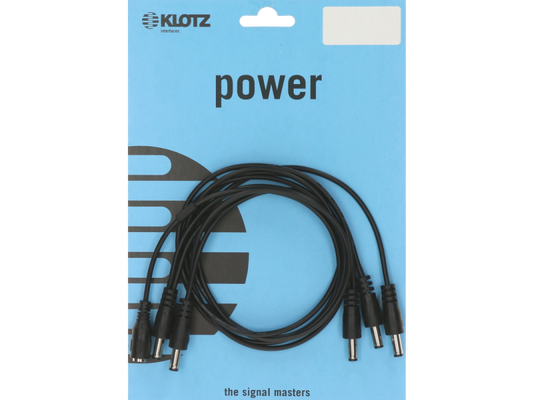 Klotz DC9V Dc 9V Extension Daisy Chain 1 in 5 out - 2.5m