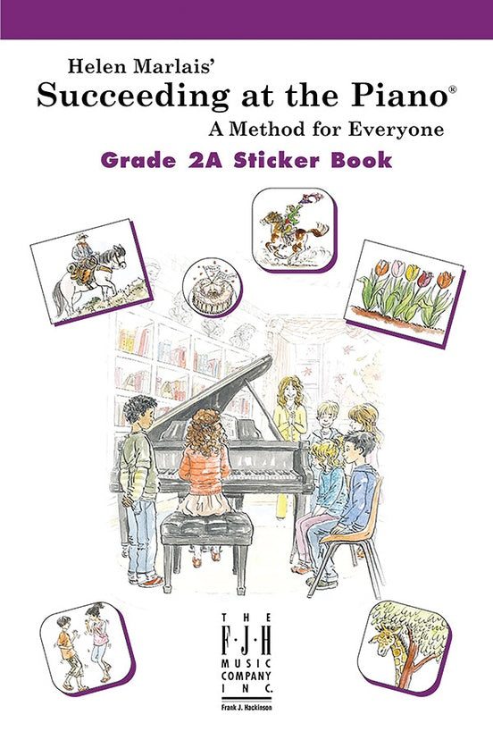 Succeeding At The Piano - Grade 2A Sticker Book