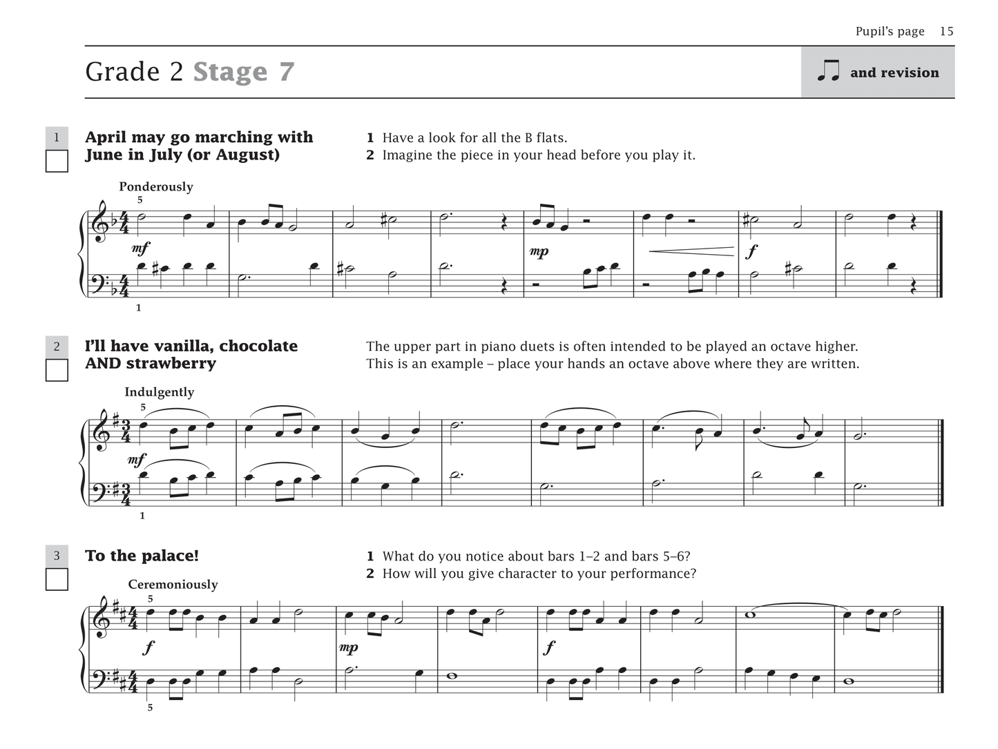 Improve Your Sight Reading - Piano Duets Grade 2-3 Book (New Edition)