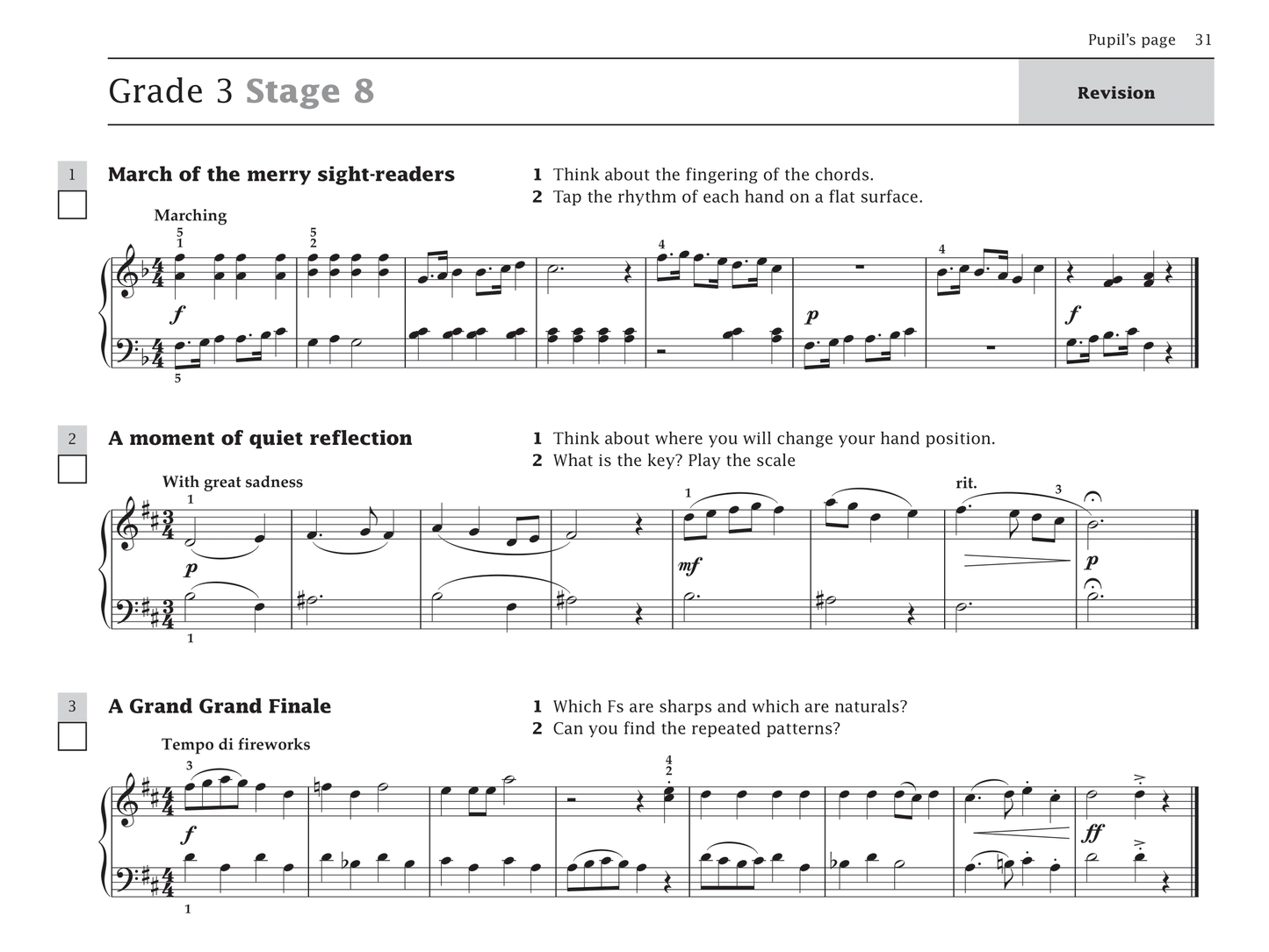 Improve Your Sight Reading - Piano Duets Grade 2-3 Book (New Edition)