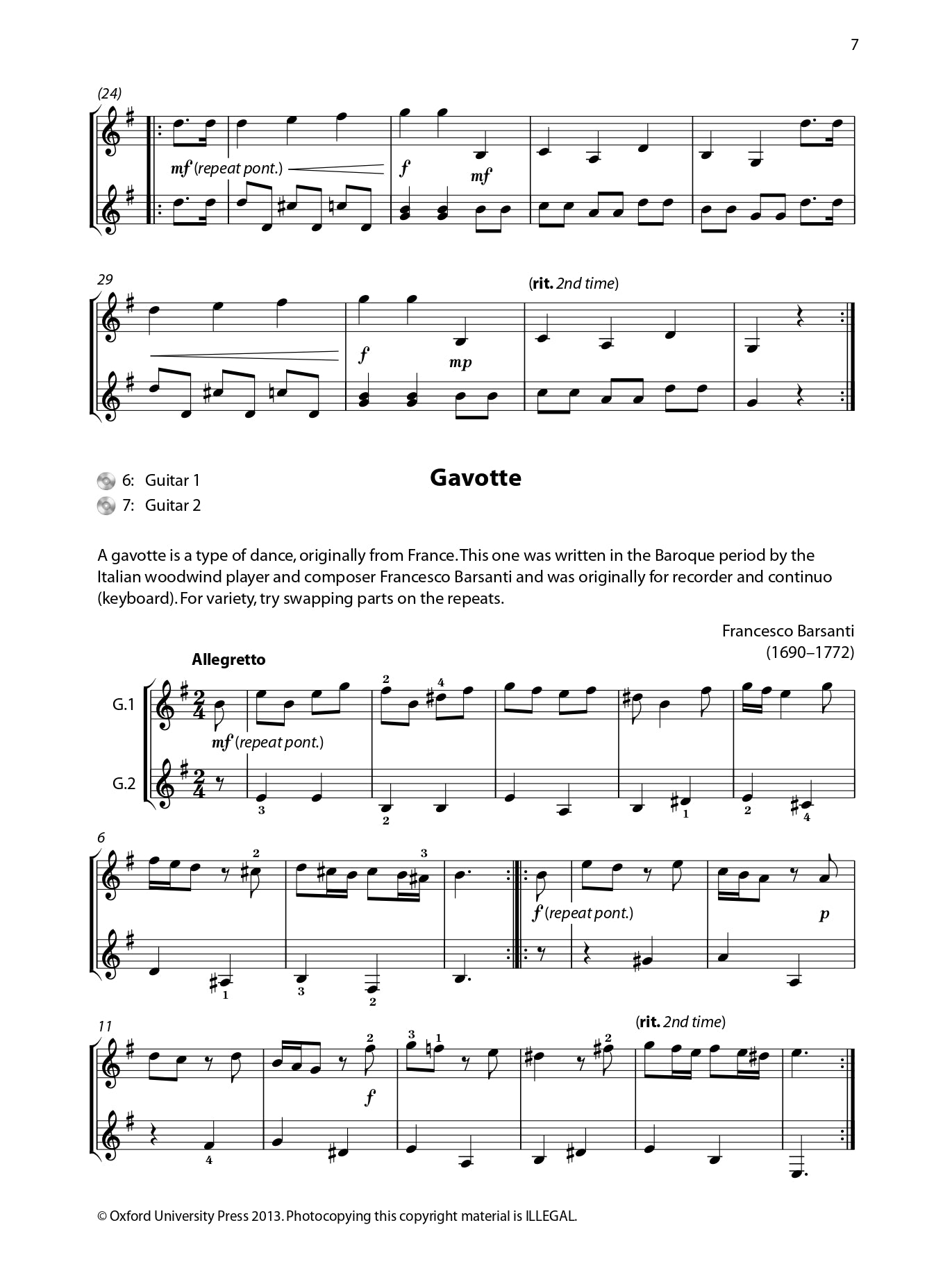 Enjoy Playing Guitar - Time For Two Duets Book/Cd