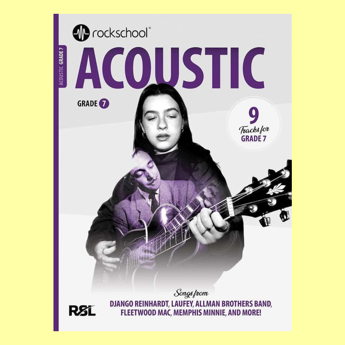Rockschool Acoustic Guitar Grade 7 (2026) Book with Online Audio