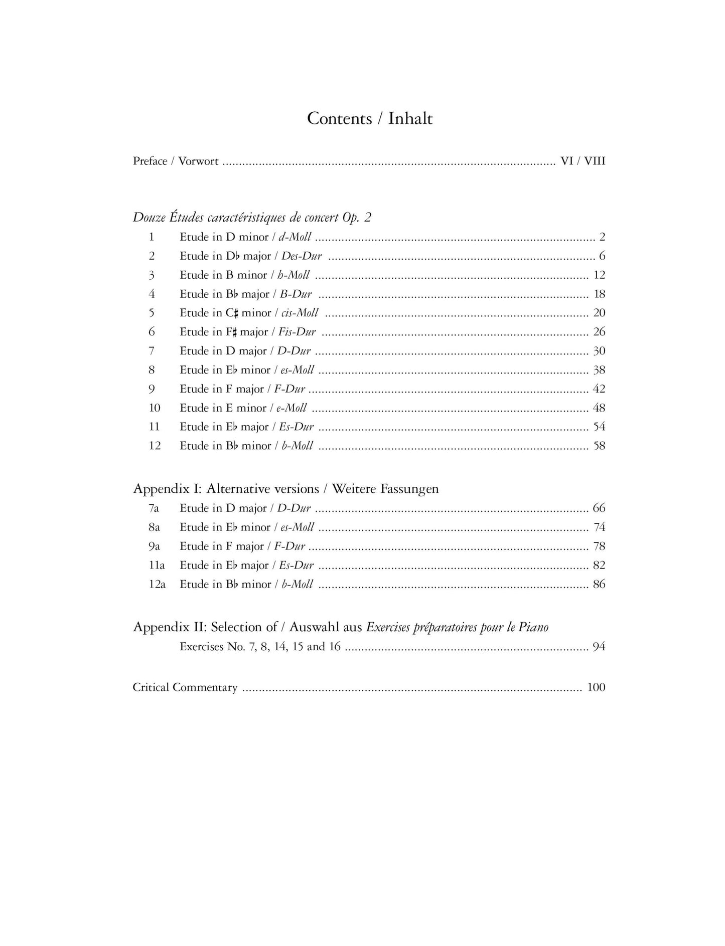 Henselt - Complete Etudes Volume 1 Op 2 For Piano Book