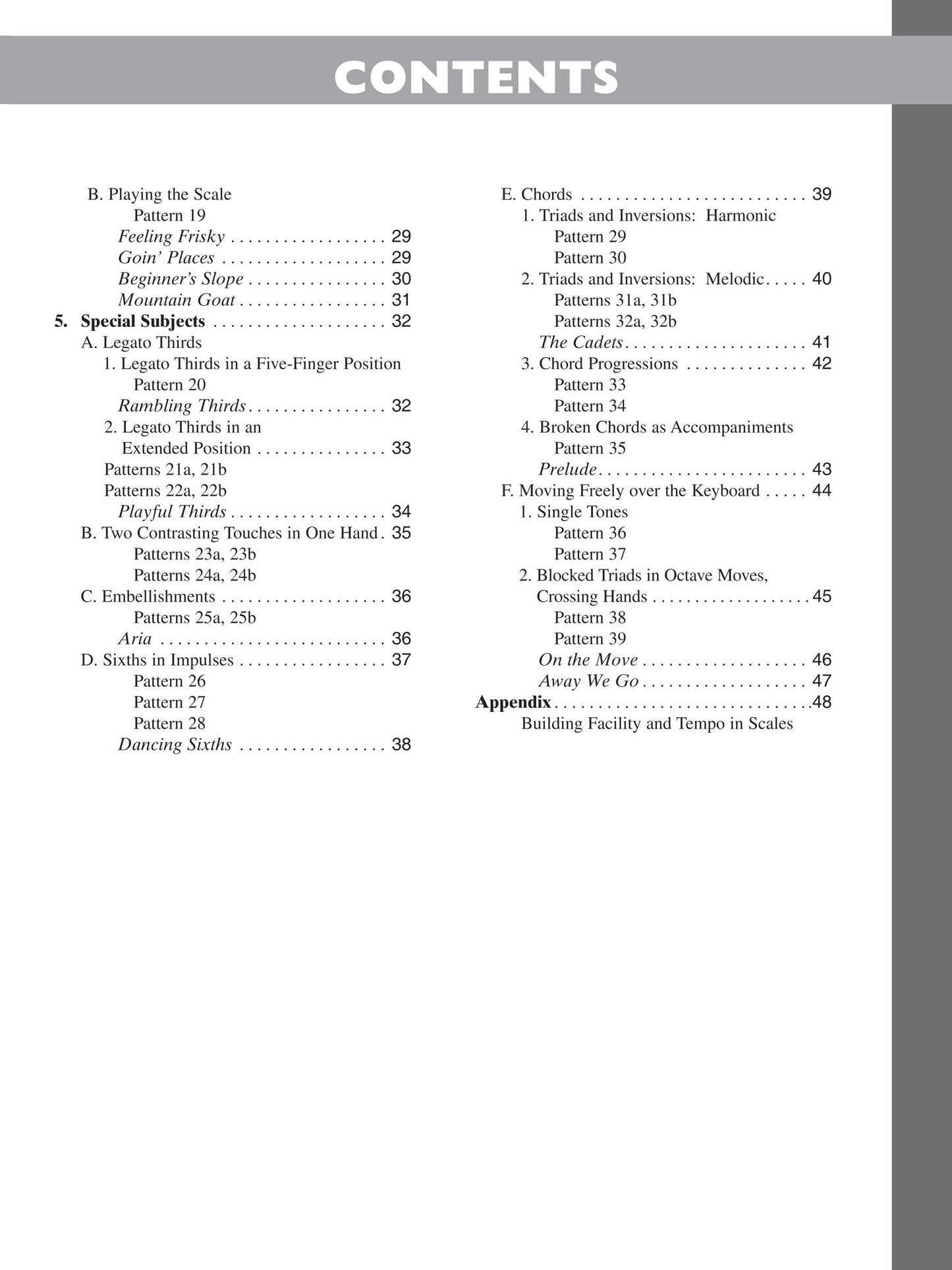 The Music Tree - Part 4 Keyboard Technic Book