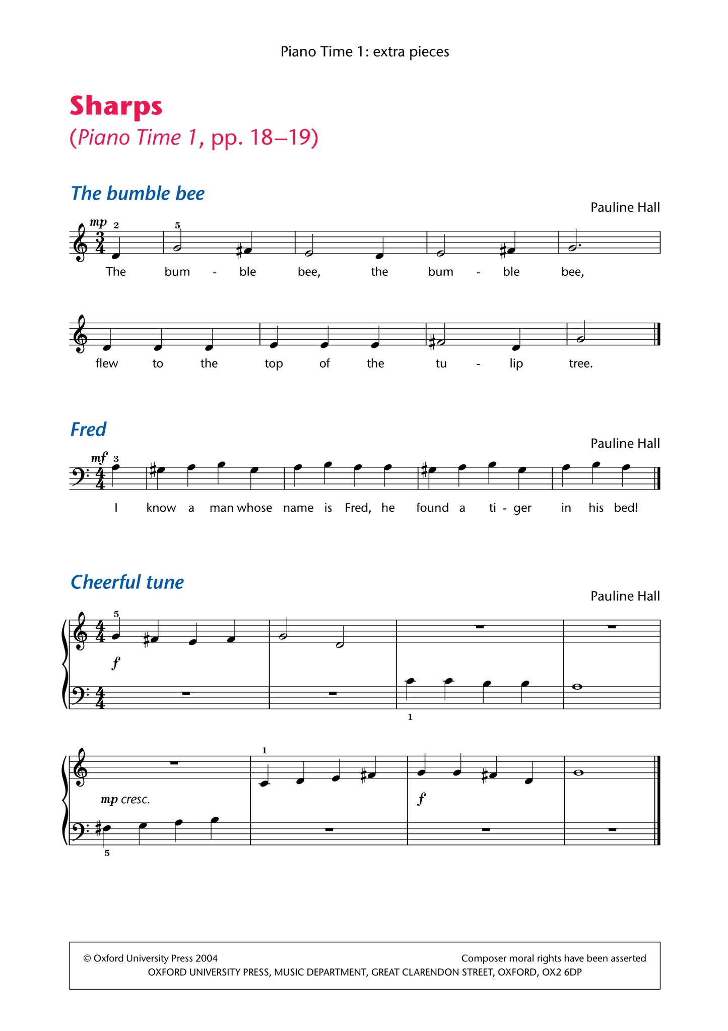 Piano Time Pieces Book 1 (New Edition)