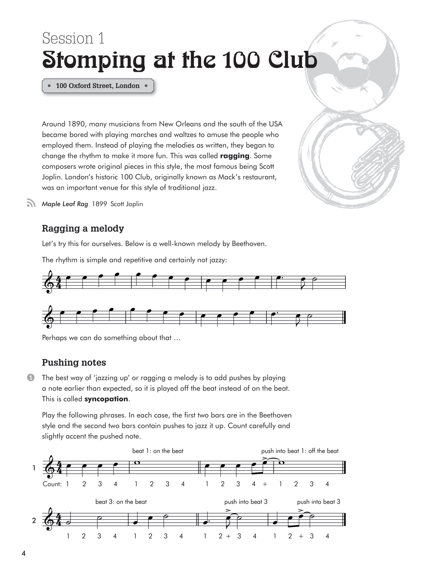 Ned Bennett - How To Play Jazz Saxophone Book/Ola