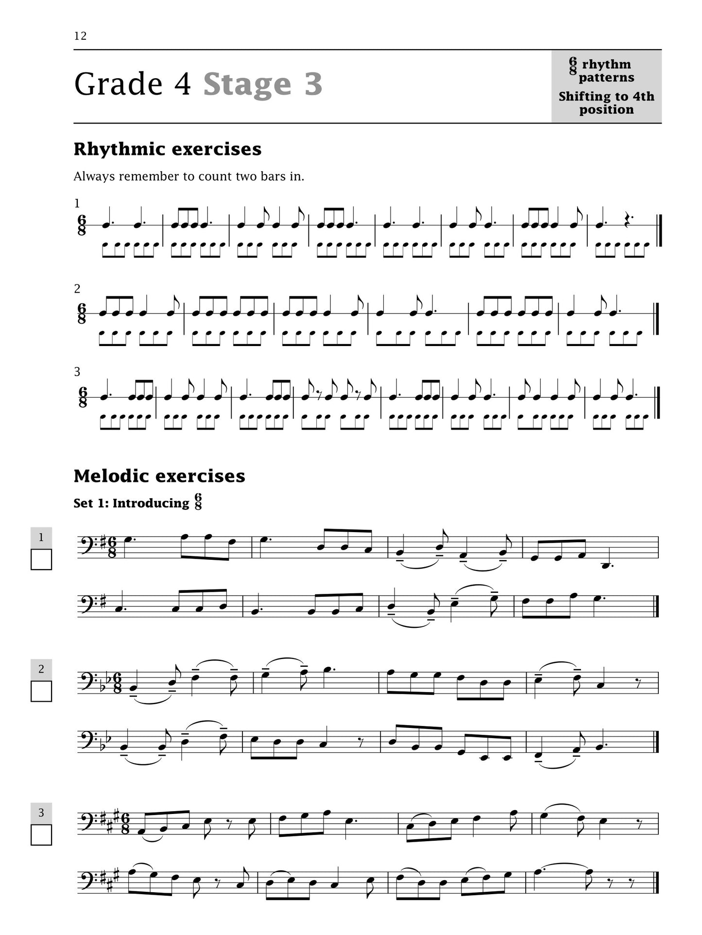 Improve Your Sight Reading - Cello Grade 4-5 Book