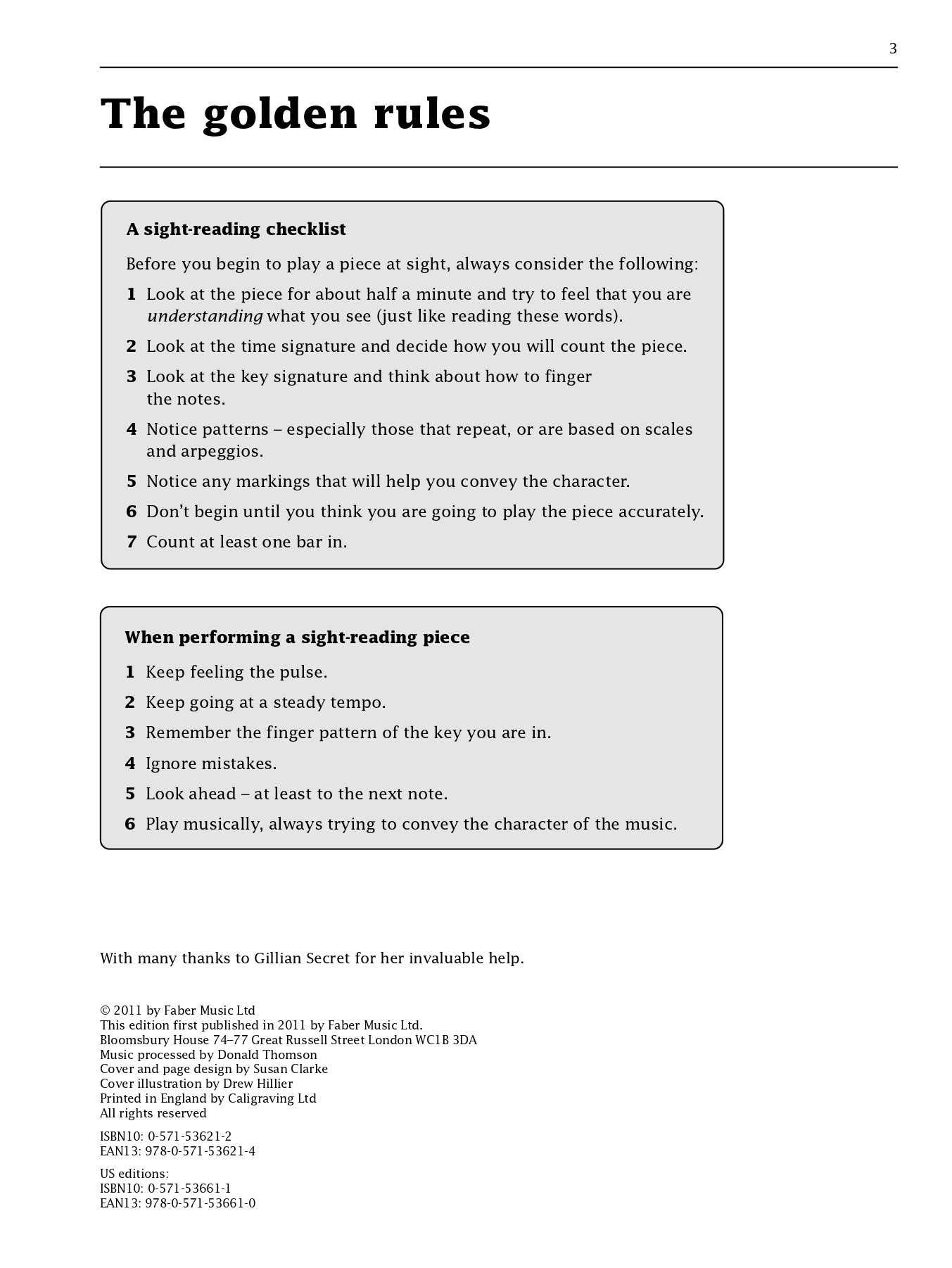 Improve Your Sight Reading - Violin Grade 1 Book (New Edition)