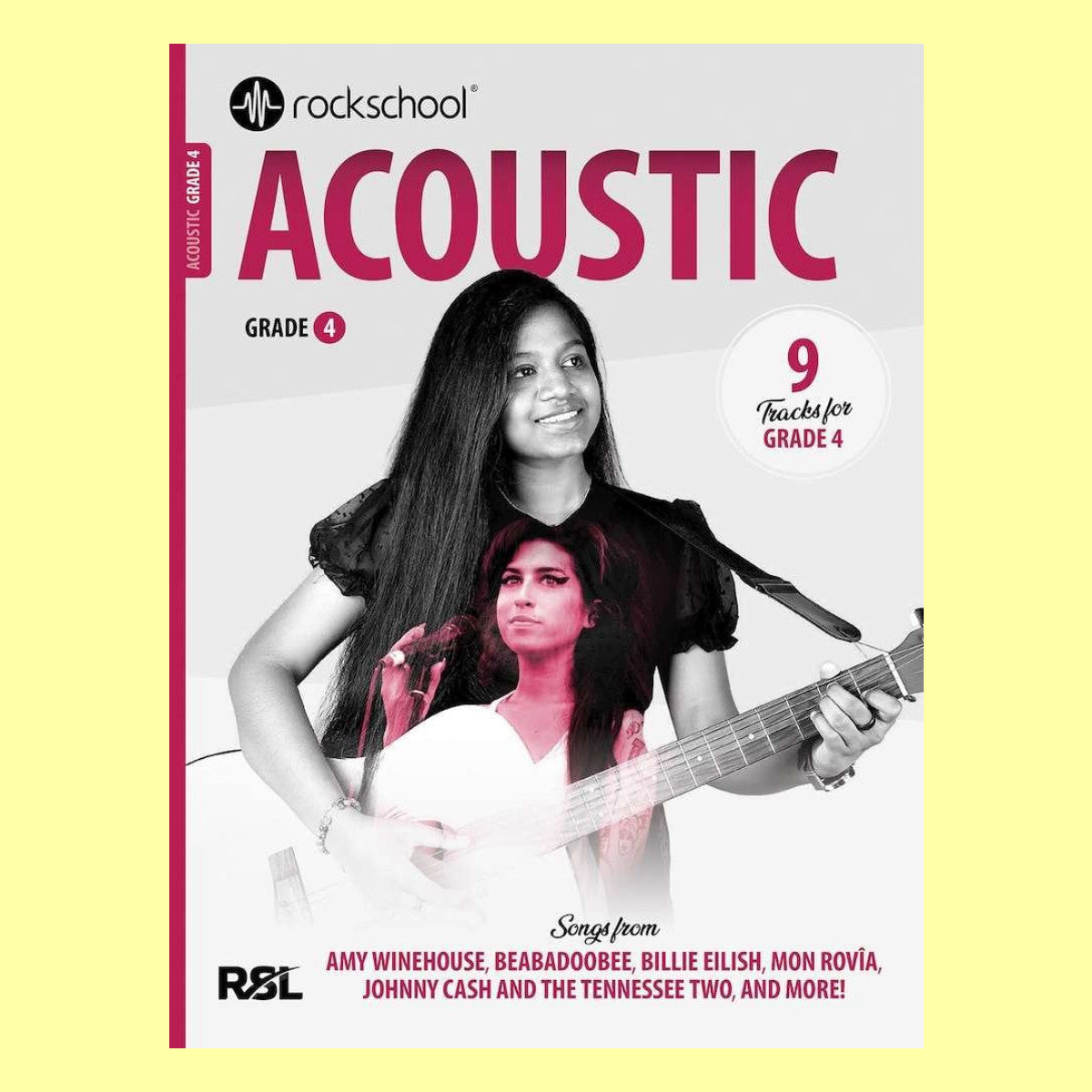 Rockschool Acoustic Guitar Grade 4 (2026) Book with Online Audio