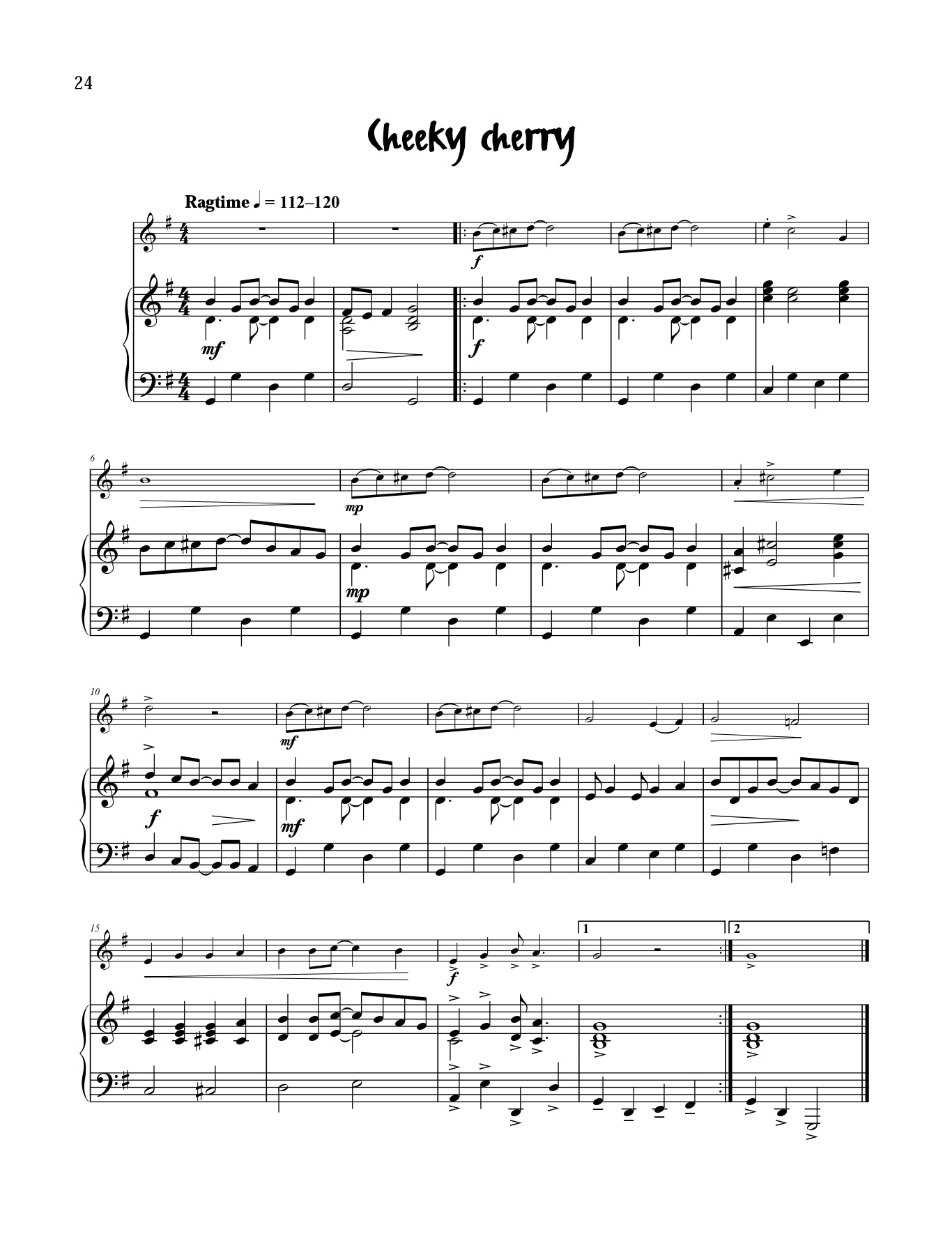 Really Easy Jazzin About Flute Book with Piano Accompaniment