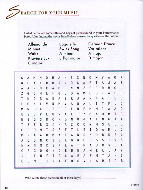 Succeeding With The Masters - Classical Era Volume 2 Student Activity Book