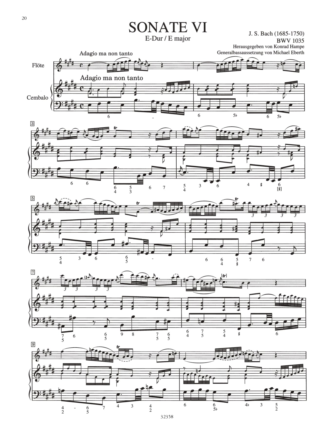 Bach - Flute Sonatas Vol 2 Bwv 1033-1035 Flute/Piano