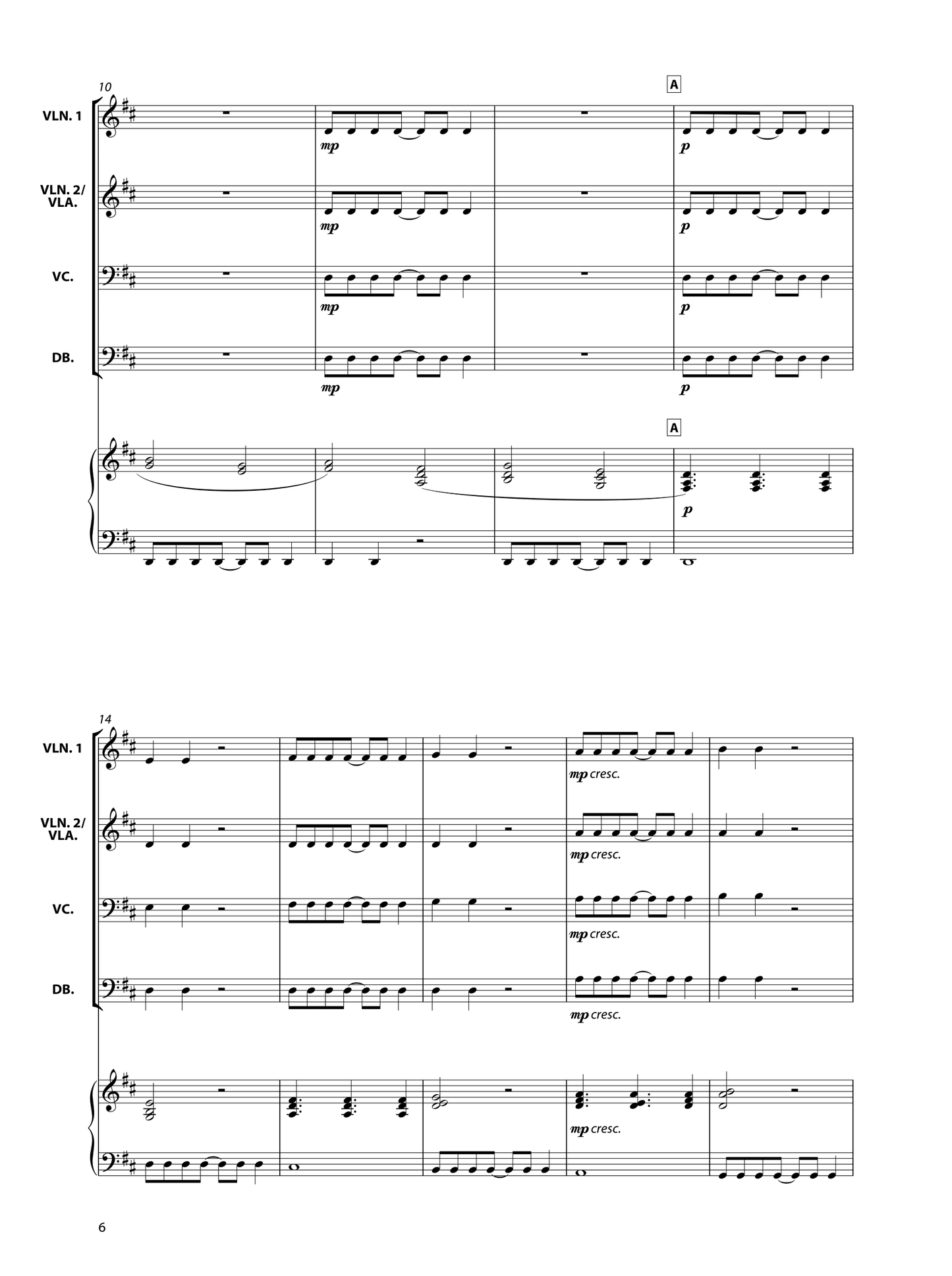 String Time Ensembles- Going For Gold: Full Score, Piano and String Parts