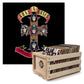 Guns N Roses 'Appetite for Destruction' Vinyl Album and Crosley Vinyl Crate Bundle