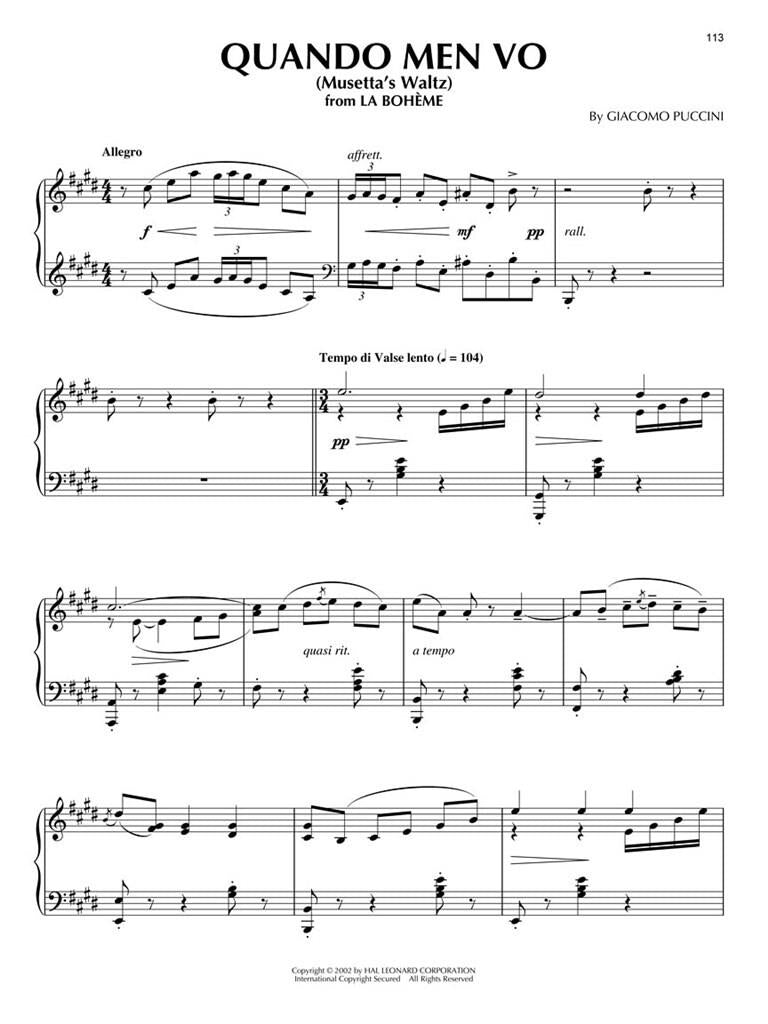Piano Songs