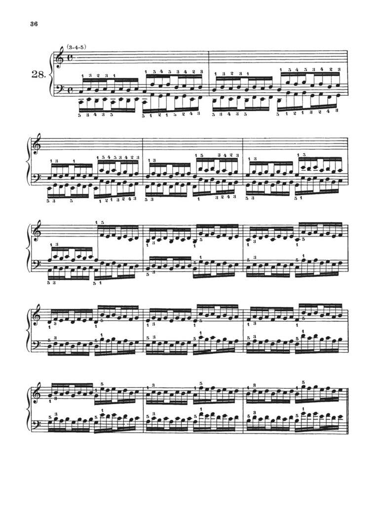 Hanon - The Virtuoso Pianist in 60 Exercises Book (Complete)