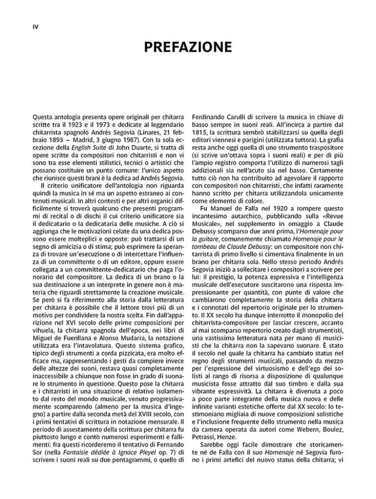 Segoviana - 17 Pieces For Guitar Dedicated To Segovia Book
