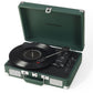 Crosley Cruiser Bluetooth Portable Turntable - Emerald Green + Crosley Entertainment Stand Bundle