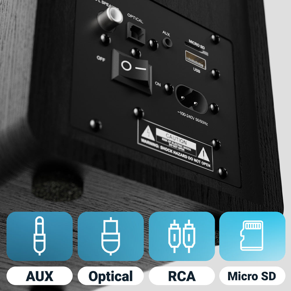 Crosley Cruiser Bluetooth Portable Turntable - Turquoise + Bundled Majority D40X Bluetooth Speakers