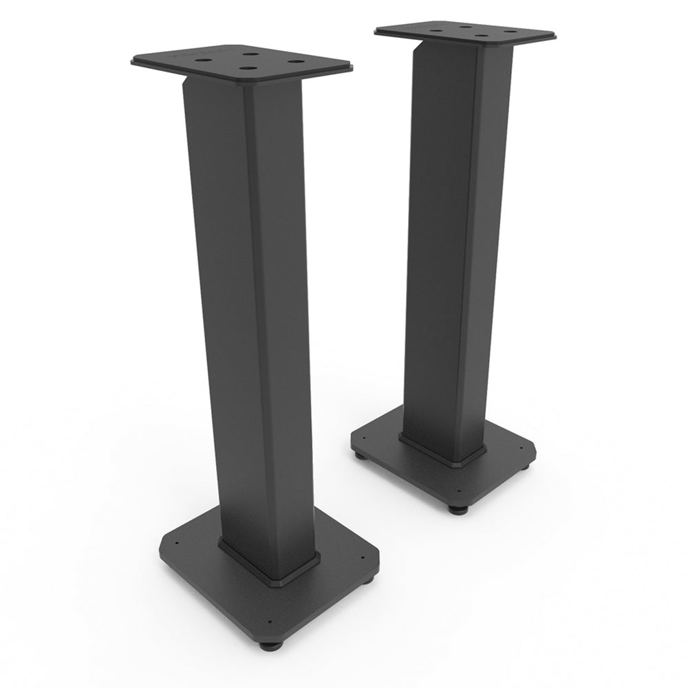Kanto SX30 30" Tall Fillable Speaker Stands with Isolation Feet - Pair, Black