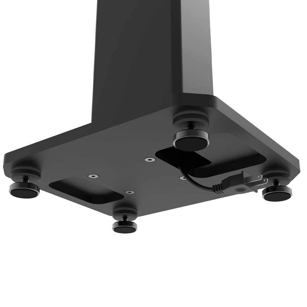 Kanto SX30 30" Tall Fillable Speaker Stands with Isolation Feet - Pair, Black