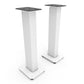 Kanto SX30W 30" Tall Fillable Speaker Stands with Isolation Feet - Pair, White