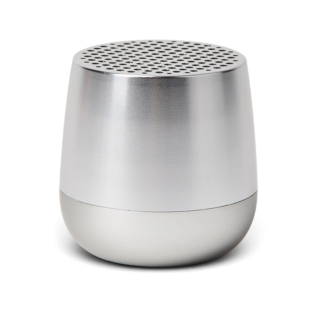 Lexon Mino+ Mini Bluetooth Speaker - Silver Polish
