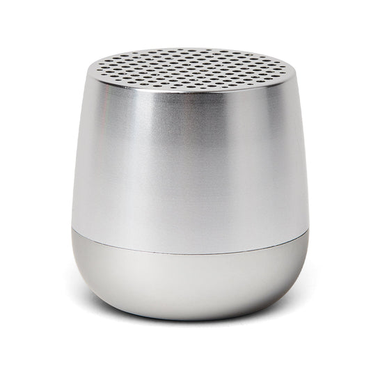 Lexon Mino+ Mini Bluetooth Speaker - Silver Polish
