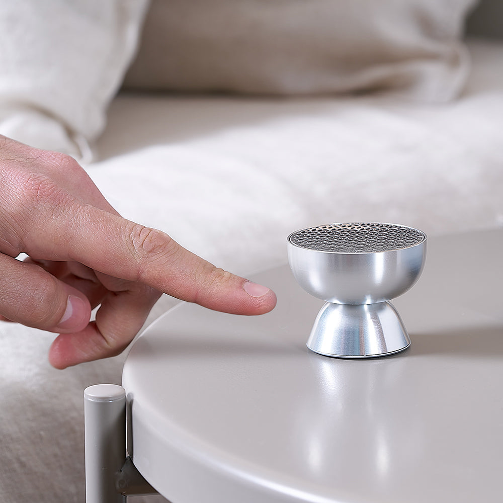 Lexon Tamo Infinitely Pairable Bluetooth Speaker - Silver Polish
