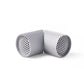 Lexon Ray Set Of Magnetic Bluetooth Speakers - Silver Polish