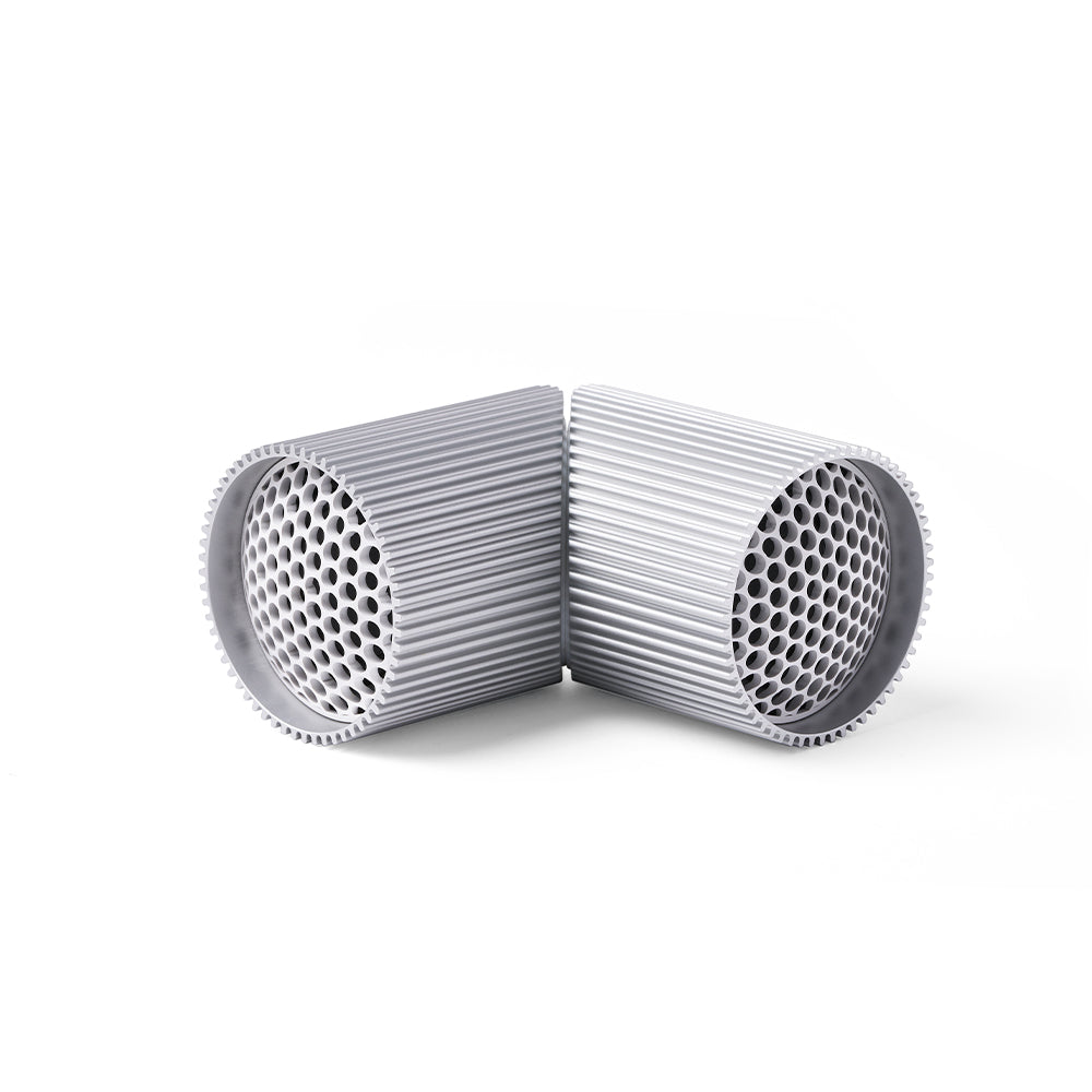 Lexon Ray Set Of Magnetic Bluetooth Speakers - Silver Polish