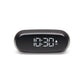 Lexon Minut Mini Alarm Clock - Gunmetal