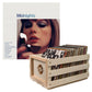 Taylor Swift Midnights Vinyl Album Bundle - Moonstone Blue with Crosley Vinyl Crate