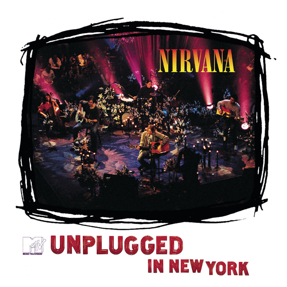 Nirvana MTV Unplugged - Vinyl Album and Crosley Vinyl Crate Bundle