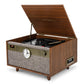 Victrola Century Signature -  6-in-1 Wood Record Player - Walnut