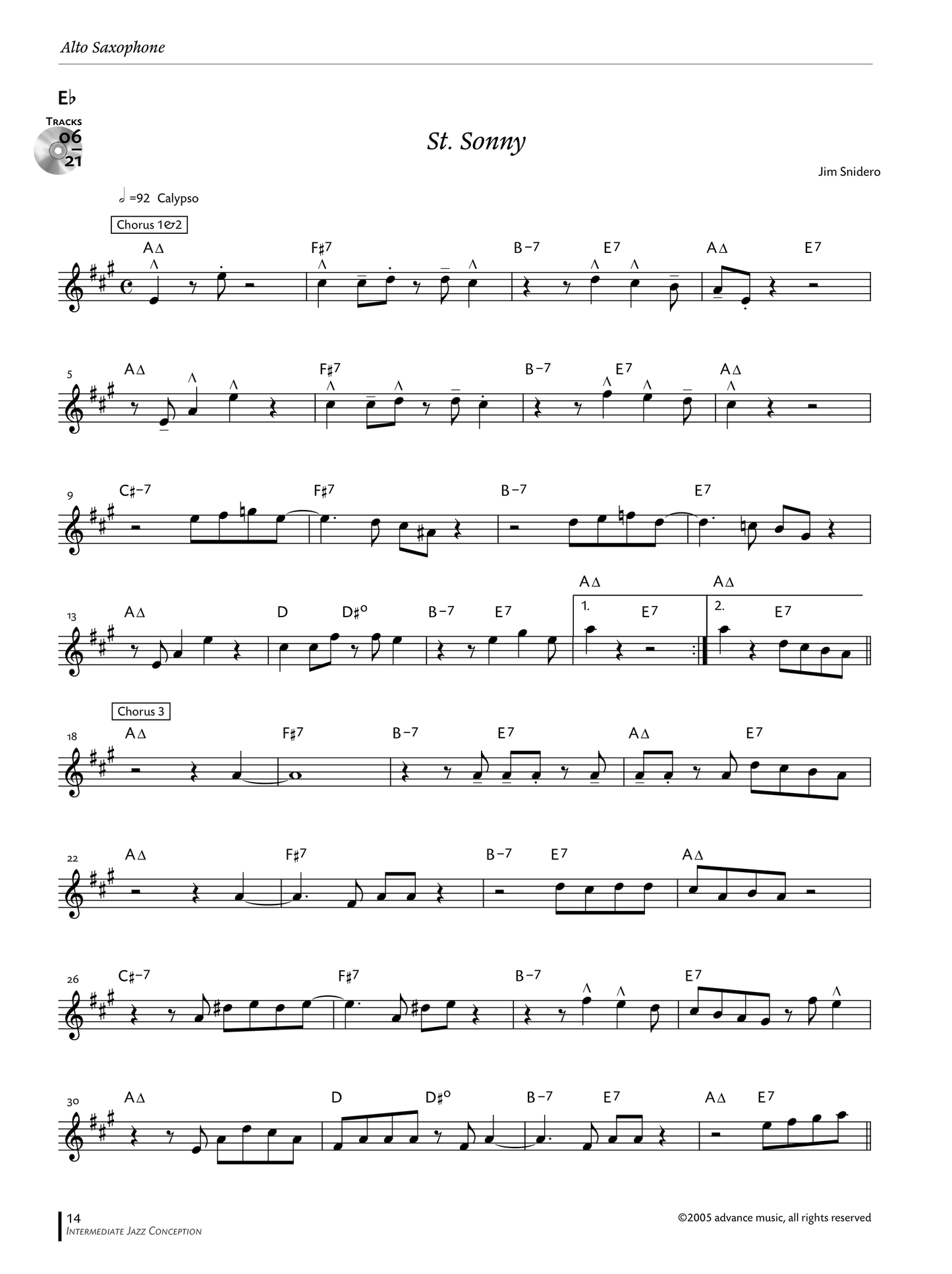 Jazz Conception - For Alto & Baritone Saxophone Book/Ola