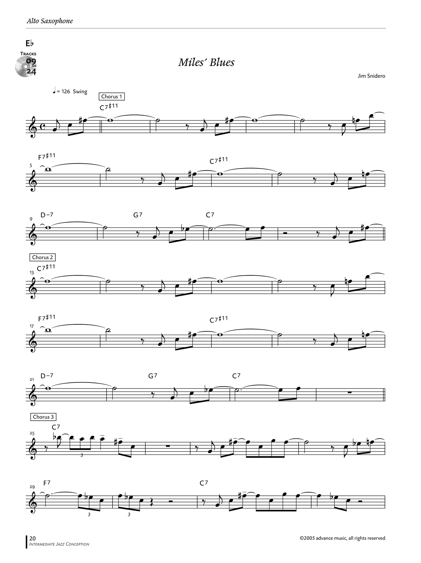 Jazz Conception - For Alto & Baritone Saxophone Book/Ola