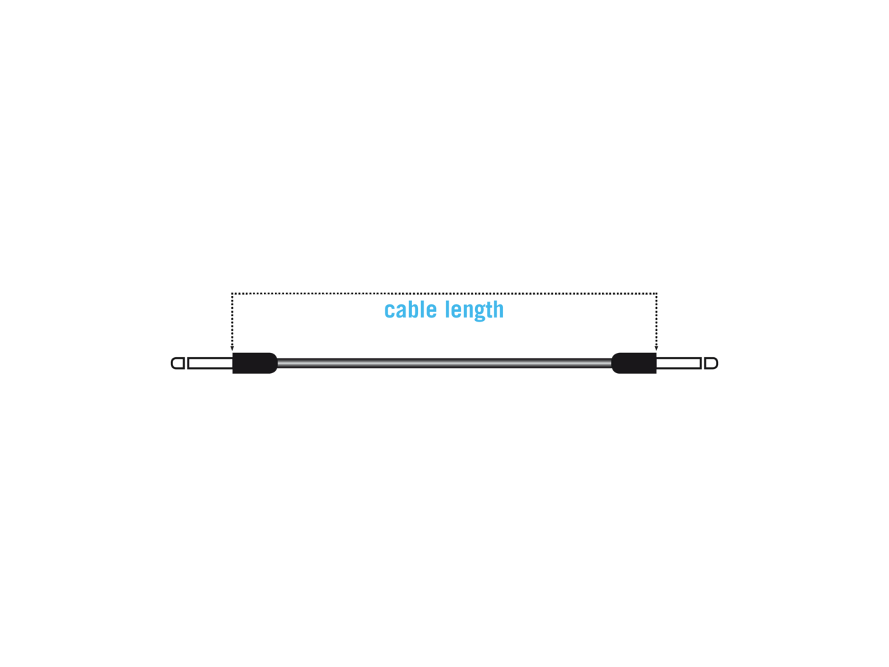 Klotz PP AJJ Unbalanced Patch Cable With Right Angled Jacks - 0.15m