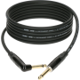 Klotz KIK KG PR Kik Pro Instrument Cable With Right Angle Metal Jack - Black - 3m