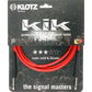 Klotz KIK RT Kik Pro Instrument Cable Red - 3m