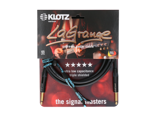Klotz LAGPP Lagrange Supreme Guitar Cable - 3m