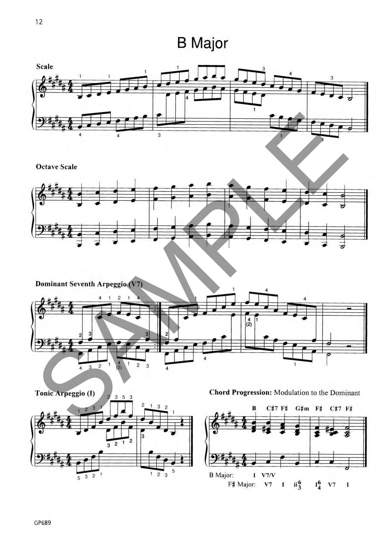 Scale Skills - Piano Level 9 Book