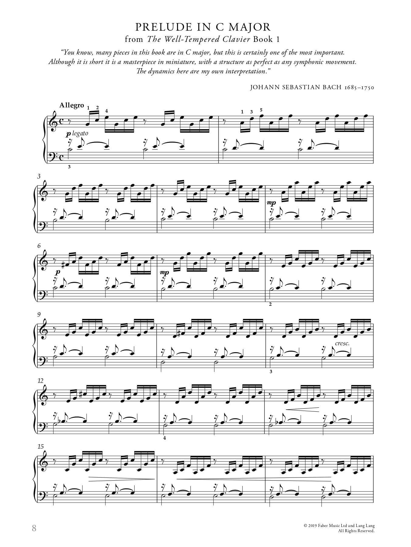 Lang Lang Piano Book - 29 Pieces For Solo Piano