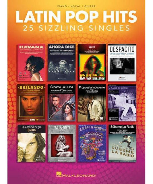 Latin Pop Piano/Lyrics Book