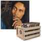 Bob Marley 'Legend' Vinyl Album and Crosley Vinyl Crate Bundle