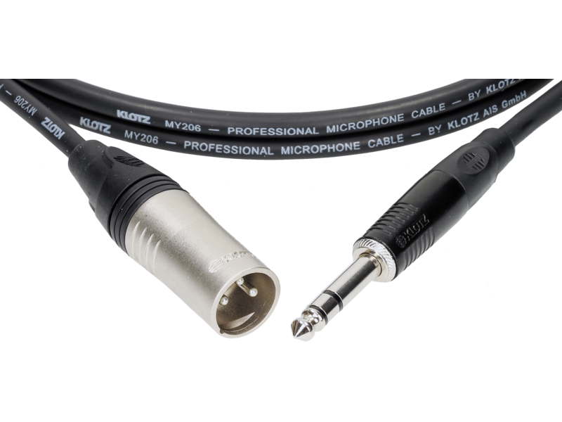 Klotz M1MS1K M1 Professional Microphone Cable With XLR 3P F/M By Klotz - 5m