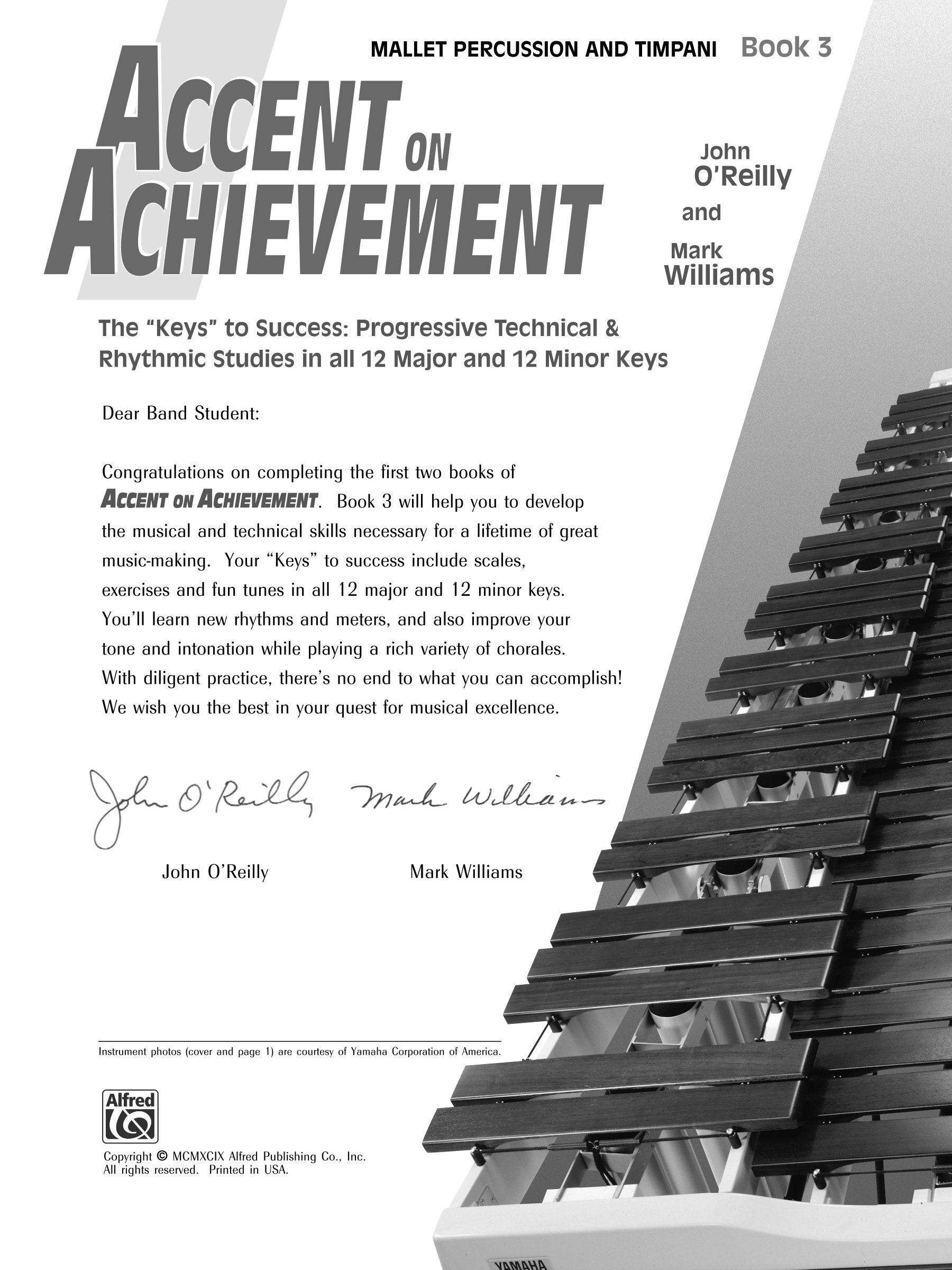 Accent On Achievement - Mallet & Timpani Percussion Book 3