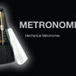 Aroma AM707 Mechanical Metronome (White)