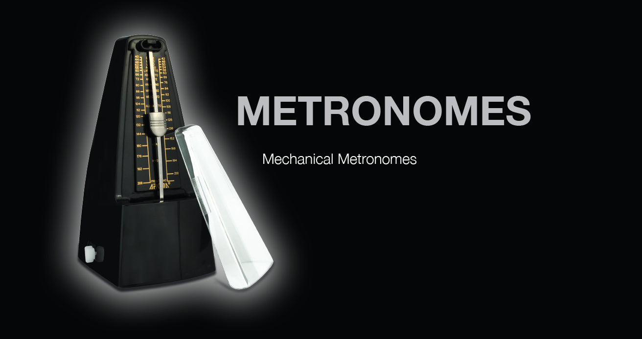 Aroma AM707 Mechanical Metronome (White)